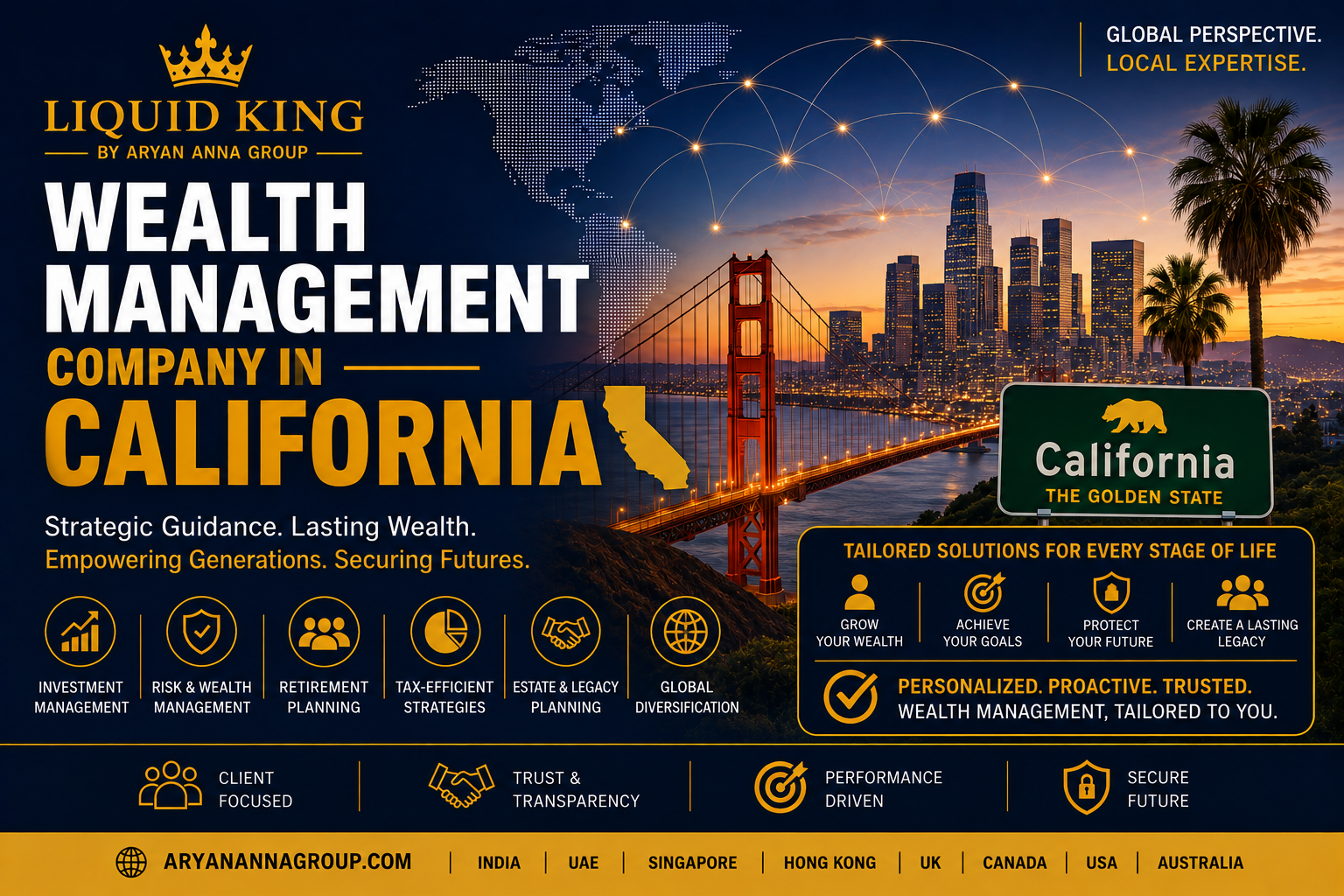 Wealth Management Company in California financial planning and investment management